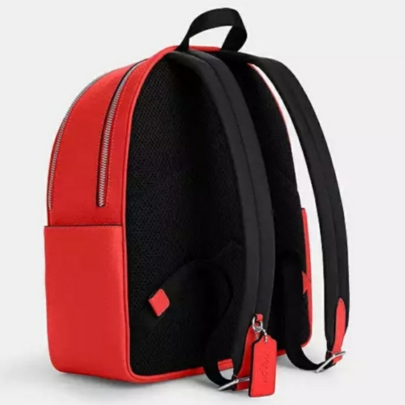 Coach Court backpack Miami red - Picture 2 of 7